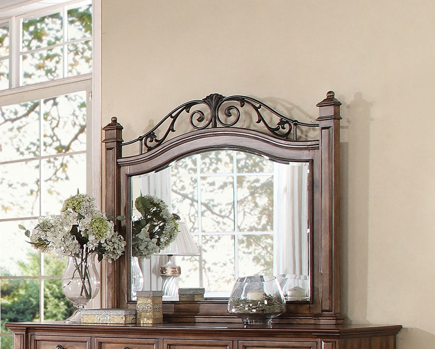 Bridgevine Home - Barclay - Mirror - Rustic Acacia Finish