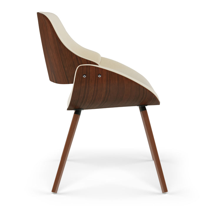 Malden - Bentwood Dining Chair with Wood Back