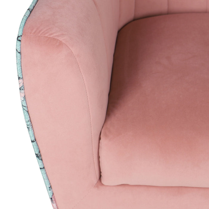 Accent Chair - Rose Pink