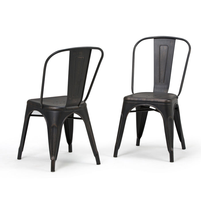 Fletcher - Metal Dining Side Chair (Set of 2)