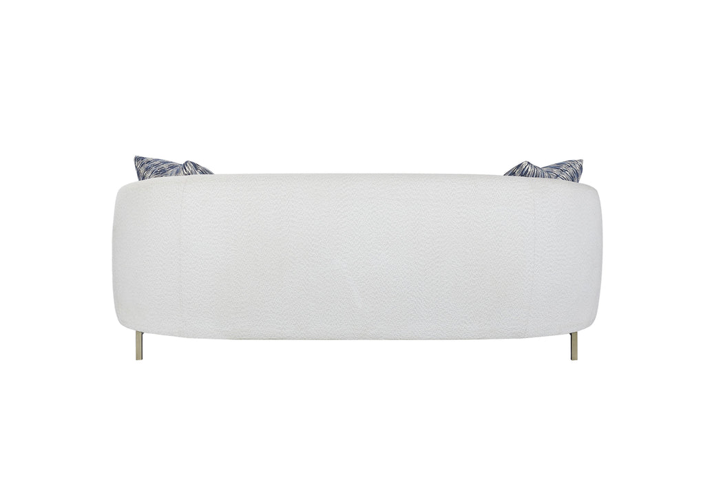 Rounded Sofa - White