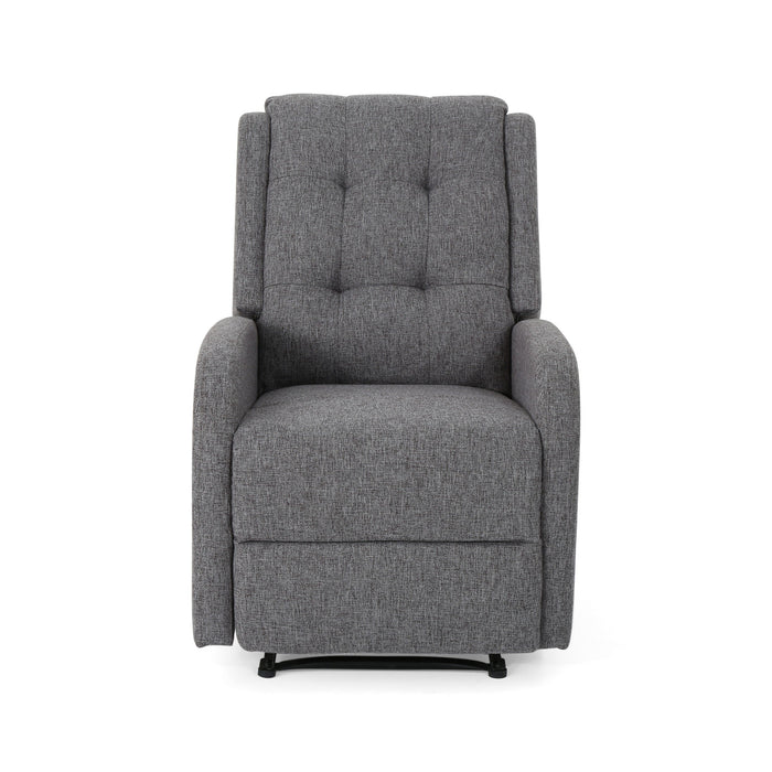 Manual Wide Standard Recliner - Charcoal