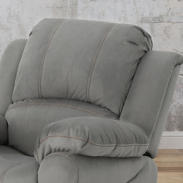 Wide - Manual Glider Standard Recliner - Gray