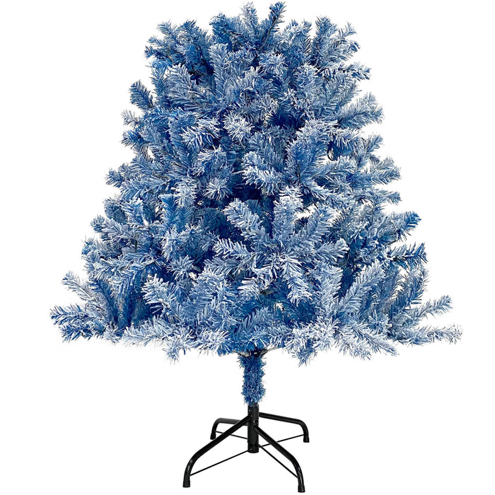 6FT Vinyl  Christmas Tree - Blue