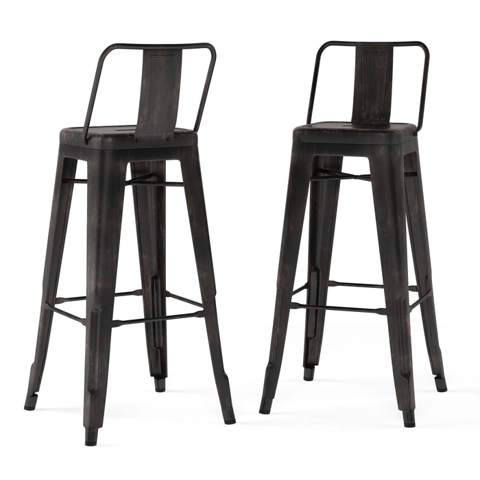 Rayne - 30" Metal Bar Stool