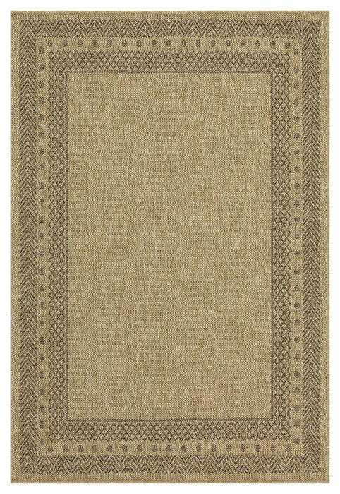 Earth - 2'7" X 7'3" Polypropylene, Indoor / Outdoor Area Rug - Jute / Mocha