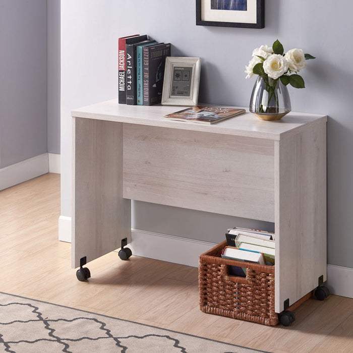 Wooden Mobile Computer Desk, Home Office Desk