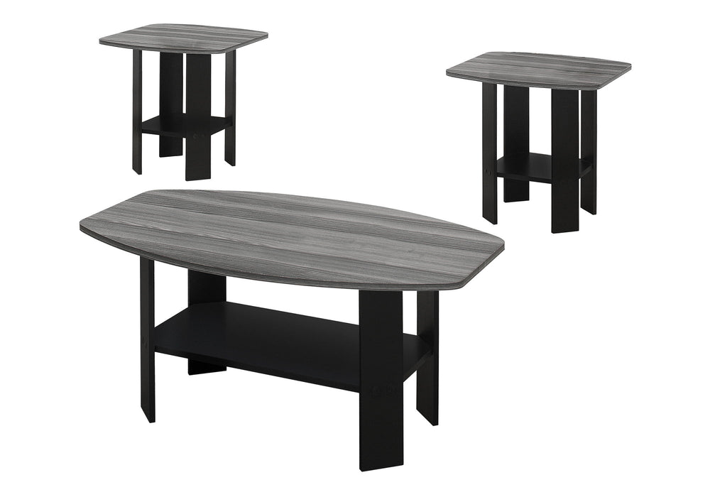 Table Set, Coffee, End, Side, Accent For Living Room, Transitional (Set of 3) - Black