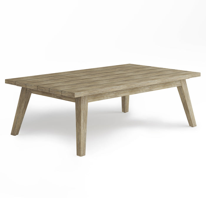 Cayman - Outdoor Coffee Table - Brushed Natural Acacia