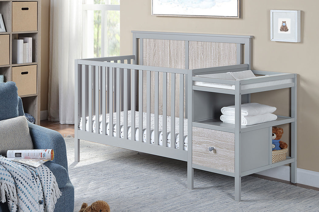 Connelly - 4-in-1 Crib and Changer Combo