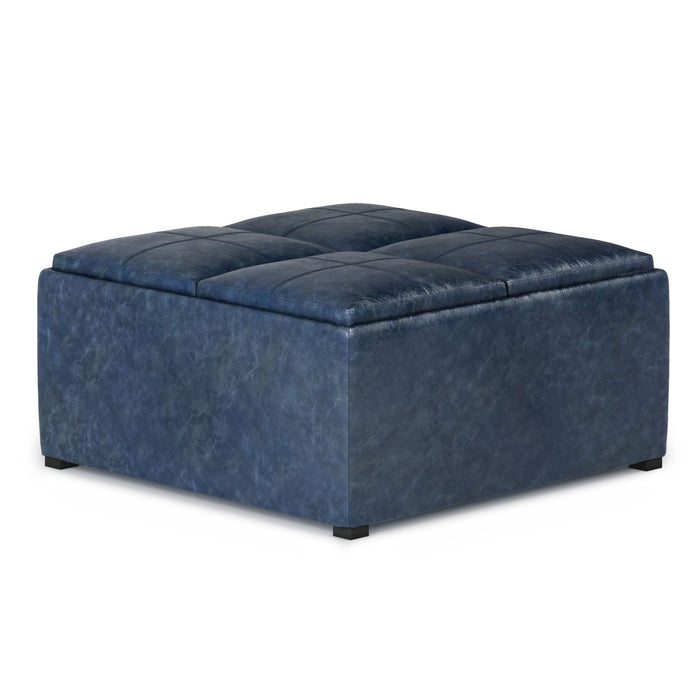 Avalon - Square Coffee Table Storage Ottoman