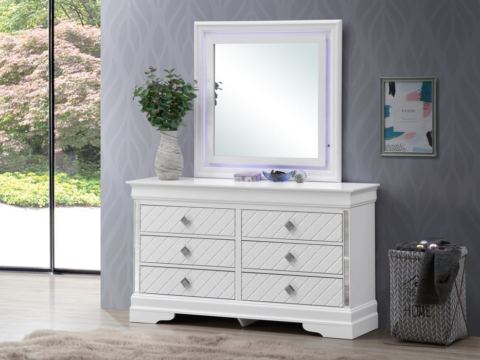 Verona - G6790-D Dresser - Silver Champagne