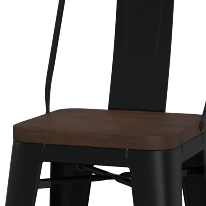 Rayne - 24" Metal / Wood Counter Height Stool