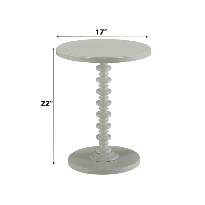 Acton - Accent Table - White