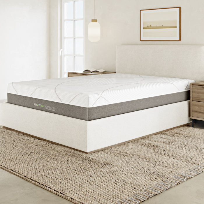 GhostBed - 12" Profile Massage Mattress Hybrid