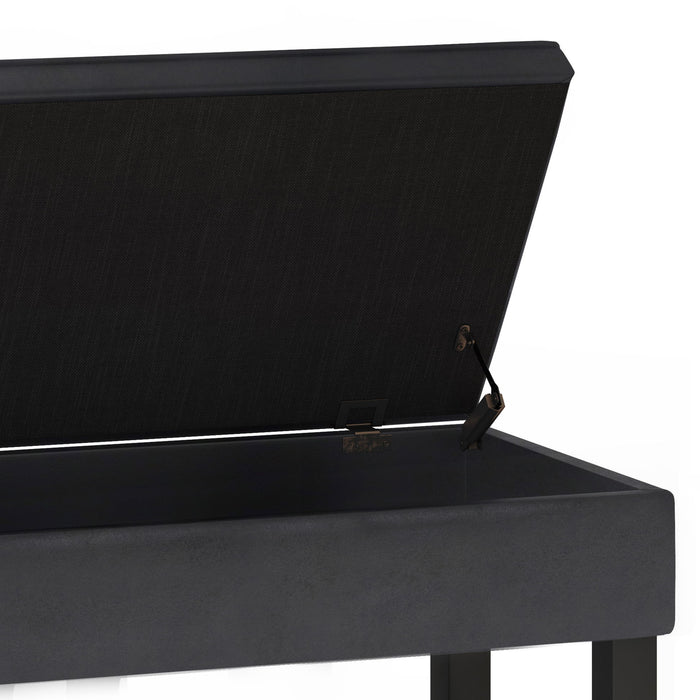 Cosmopolitan - Storage Ottoman Bench with Open Bottom