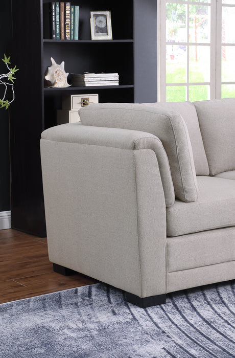 Kristin - Linen Fabric Modular Sofa