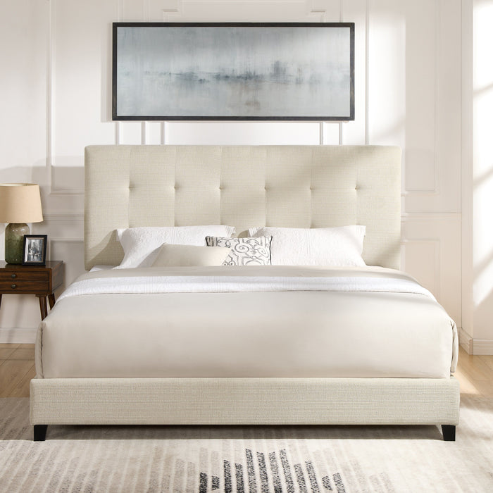 Bridgevine Home - Platform Bed - Tufted Headboard