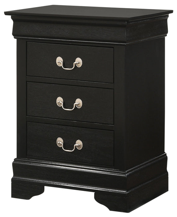 Louis Phillipe - Nightstand - Wood