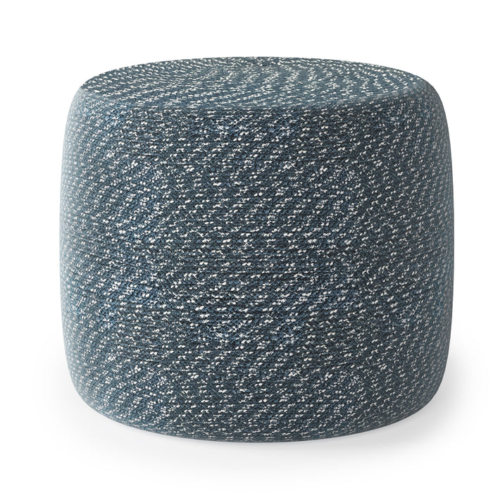 Bayley - Round Braided Pouf