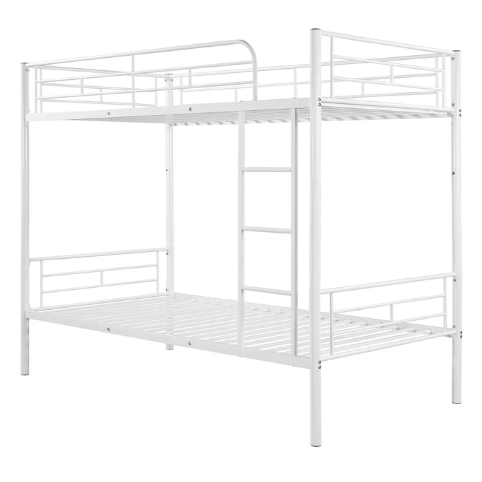 Twin Over Twin Metal Bunk Bed