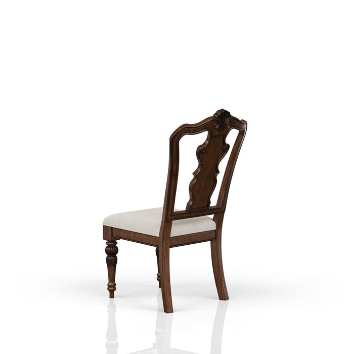 Traditional Side Chair - Mahogany