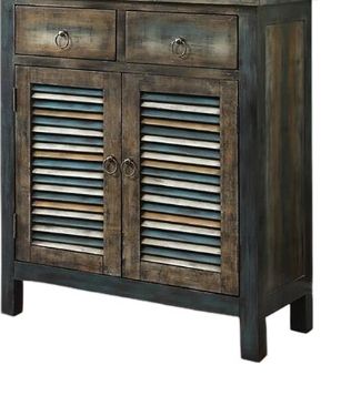 Glancio - Anqtique Console Cabinet - Oak