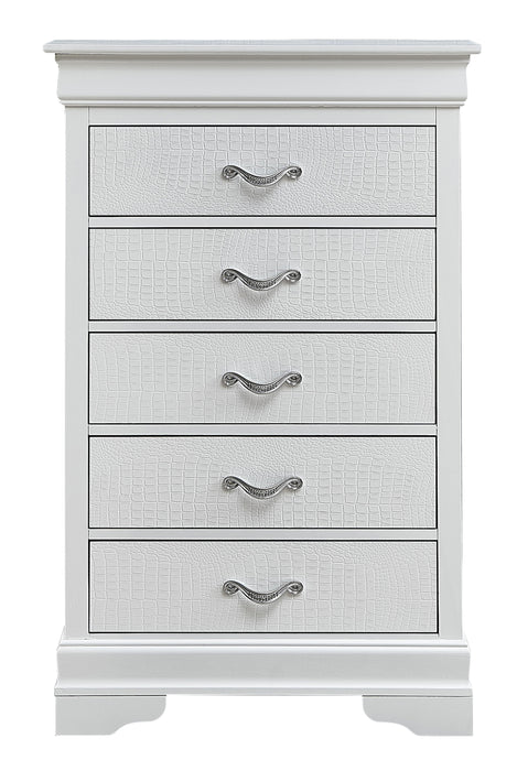 Lorana - G6590-CH Chest - Silver Champagne