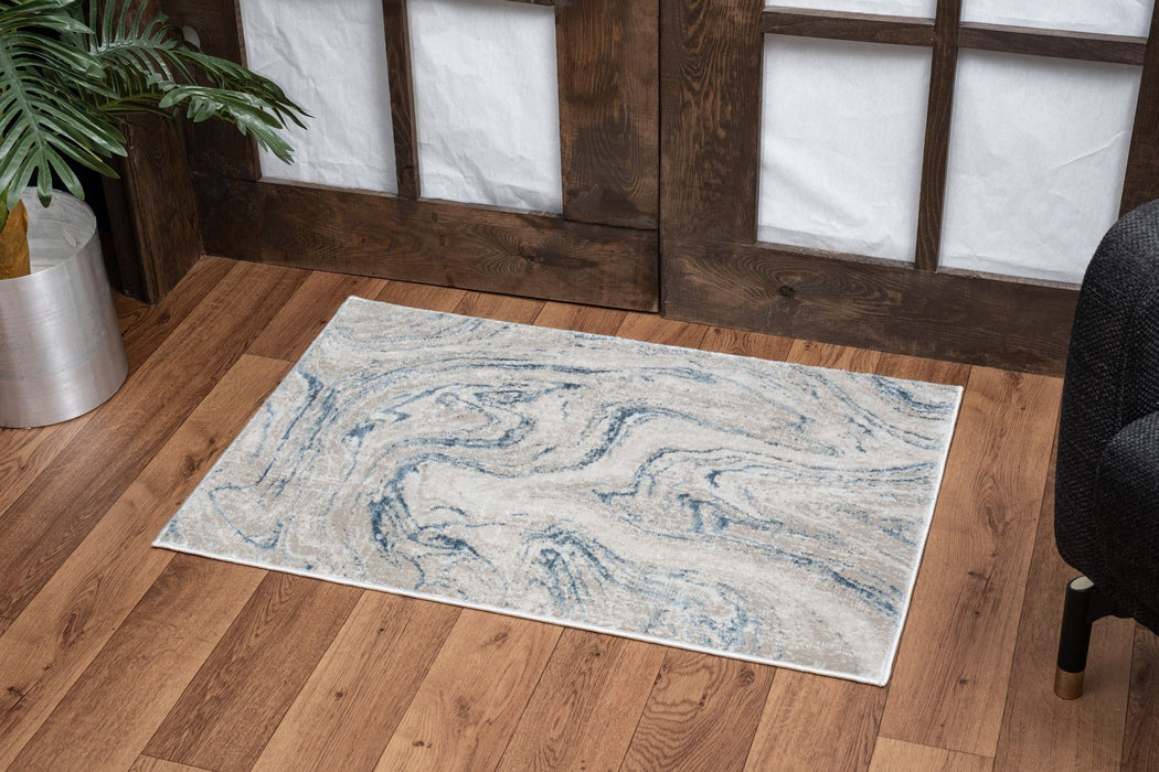 Elegance - GC_CNC6010 Ivory 5' x 7' Area Rug