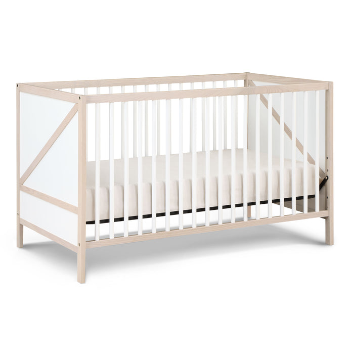 Pixie Zen - 3-in-1 Crib - Washed Natural/White