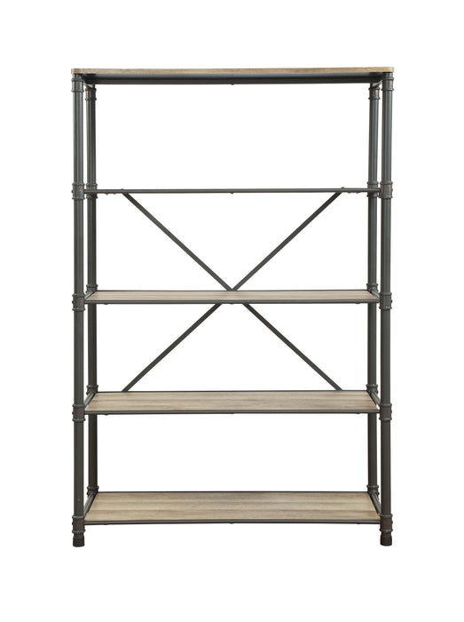 Itzel - Bookshelf - Gray / Oak