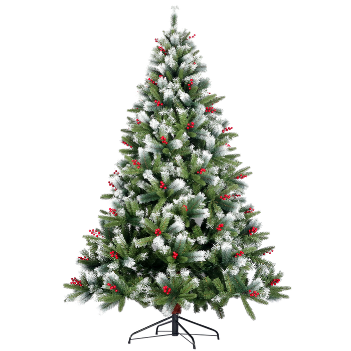 7.5 ft  Christmas Tree with Foldable Stand - Green