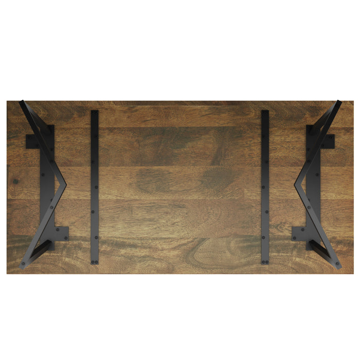 Watkins - Dining Table with Inverted Metal Base