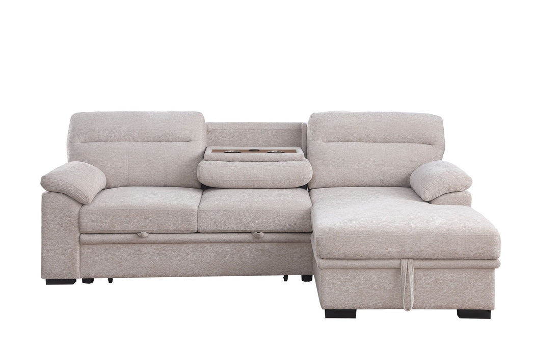 Kipling II - 92.5" Sleeper Sectional Sofa