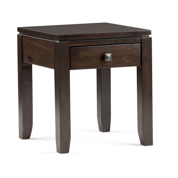 Cosmopolitan - End Table - Mahogany Brown