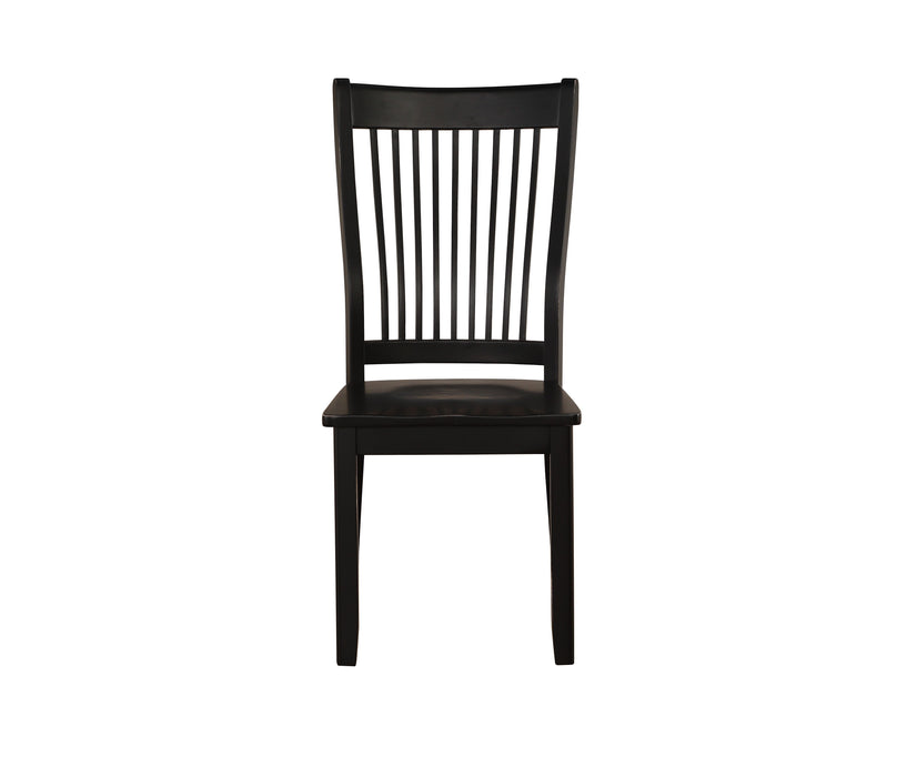 Renske - Side Chair (Set of 2) - Anqtique Black