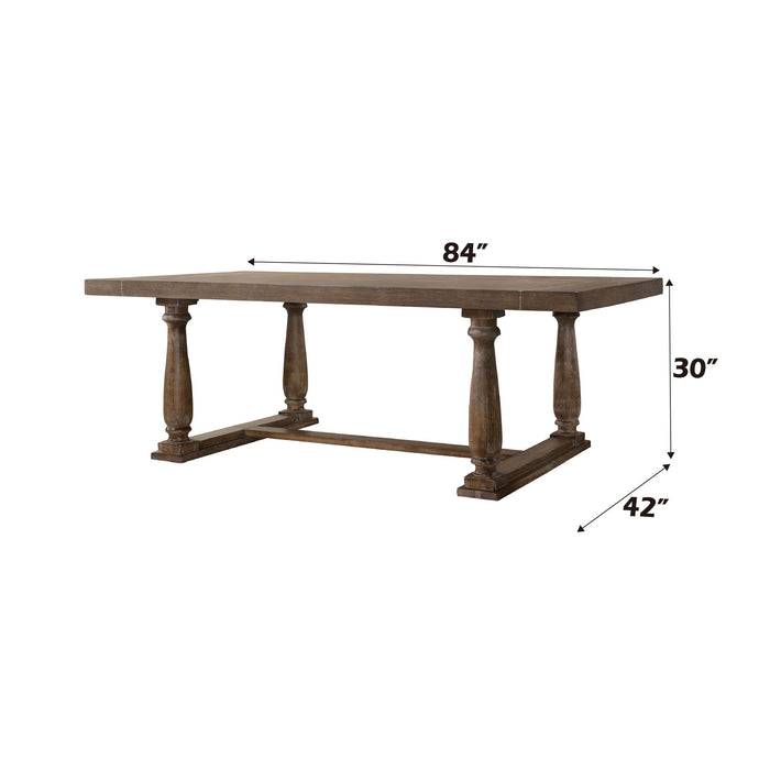 Bernard - Weathered Dining Table