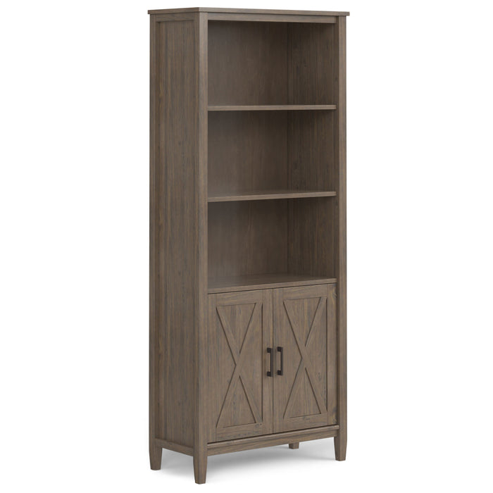 Ela - Bookcase - Smoky Brown