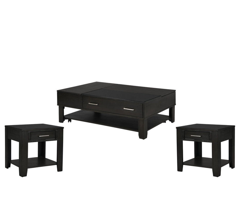 Bruno - 48" Wooden Lift Top Coffee Table Set