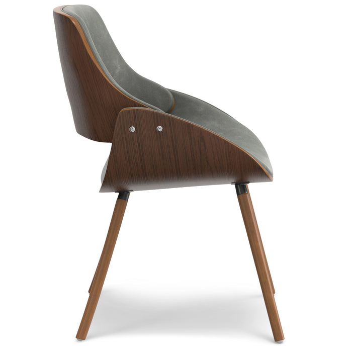 Malden - Bentwood Dining Chair with Wood Back