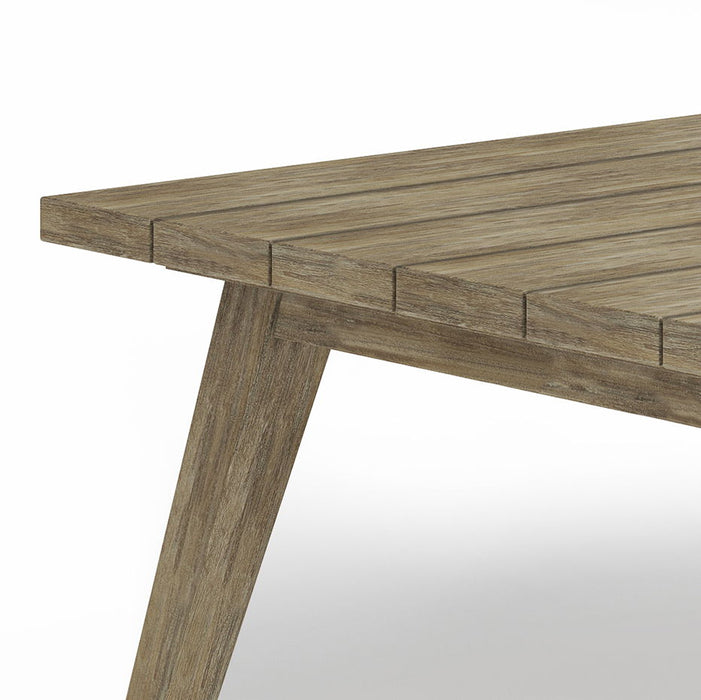 Cayman - Outdoor Coffee Table - Brushed Natural Acacia