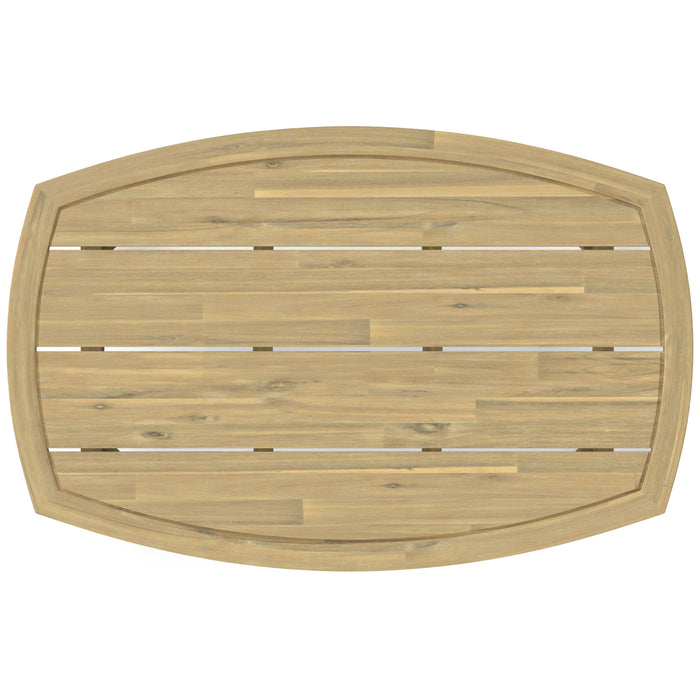 Parkside - Outdoor Coffee Table - Light Teak