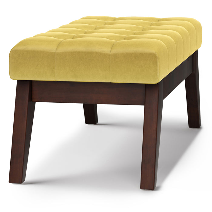 Draper - Mid Century Tufted Ottoman Bench