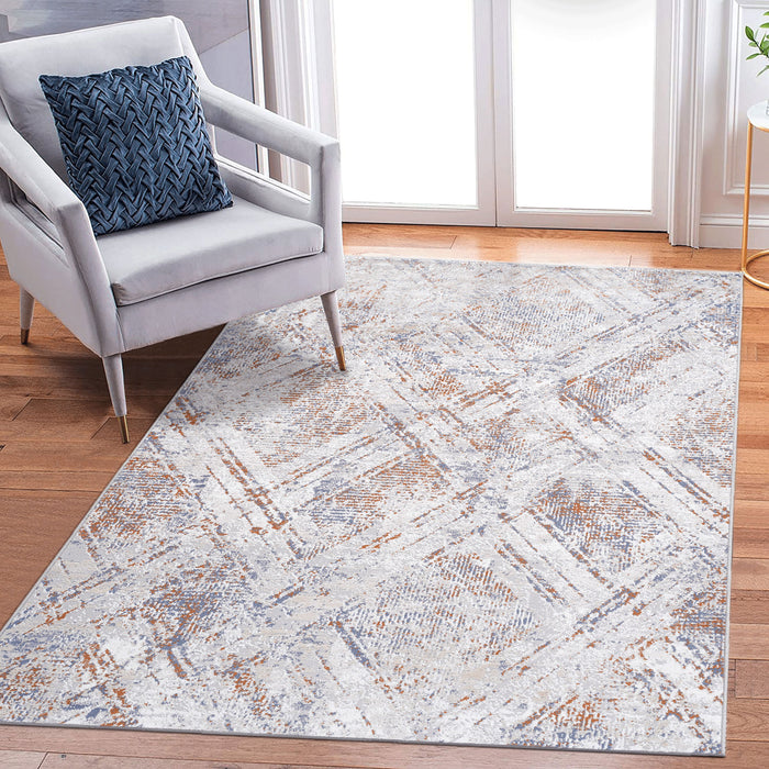 Payas - Geometric Non-Shedding Living Room Bedroom Dining Home Office Stylish And Stain Resistant Area Rug