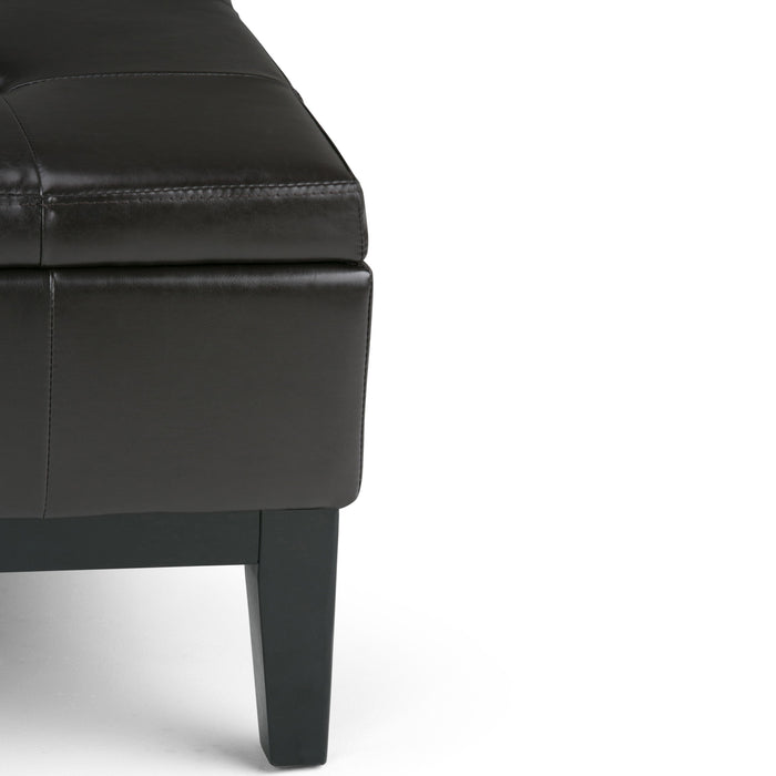 Dover - Square Coffee Table Storage Ottoman