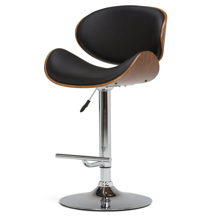 Marana - Bentwood Adjustable Swivel Bar Stool