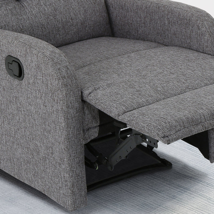 Manual Wide Standard Recliner - Charcoal