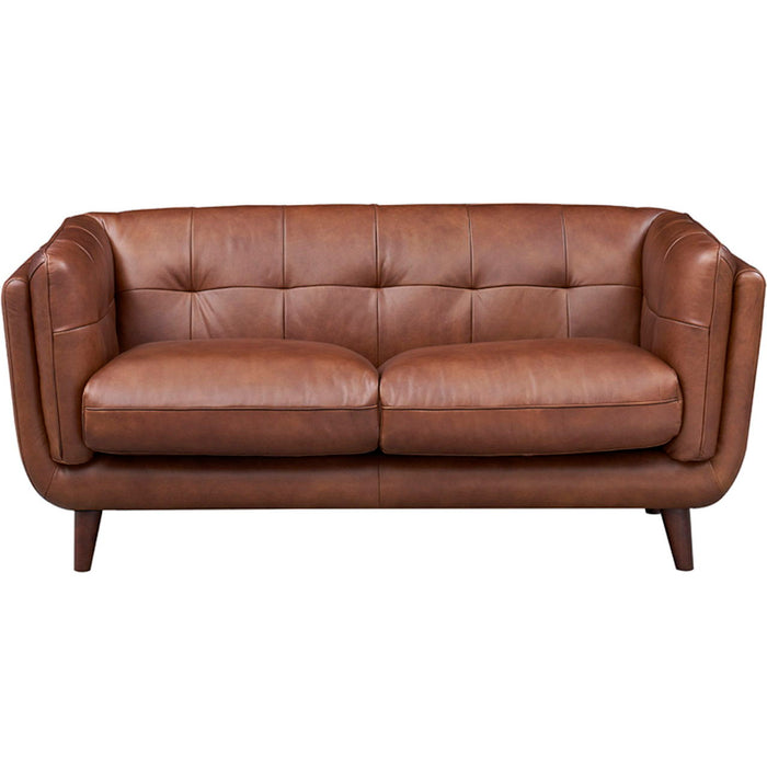 Solana - Waxy Pull-Up Leather Loveseat