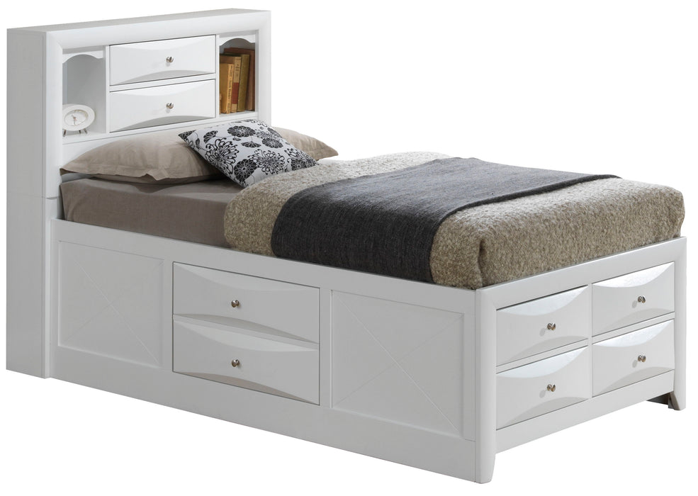 Marilla - Bookcase Storage Bed