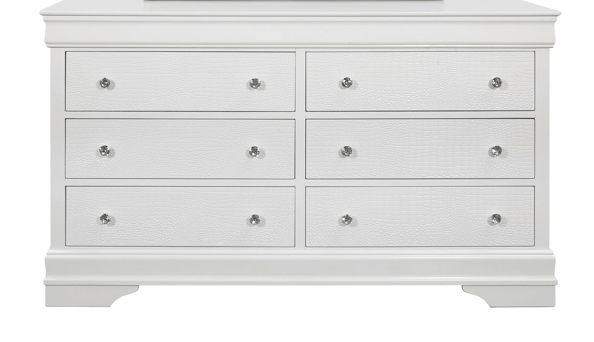 Shaker - Crocodile Metallic Dresser